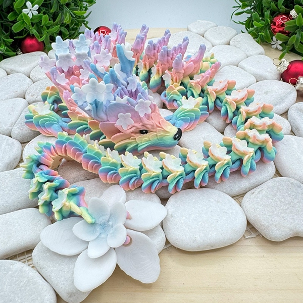 Kirschblütendrache – Florale Magie
